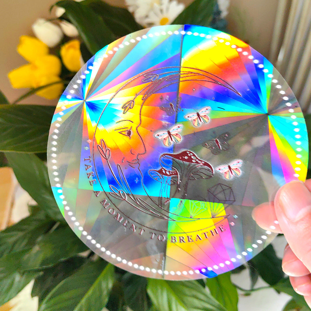 SC001-048 Colorful Suncatcher Rainbow Prism Window Film