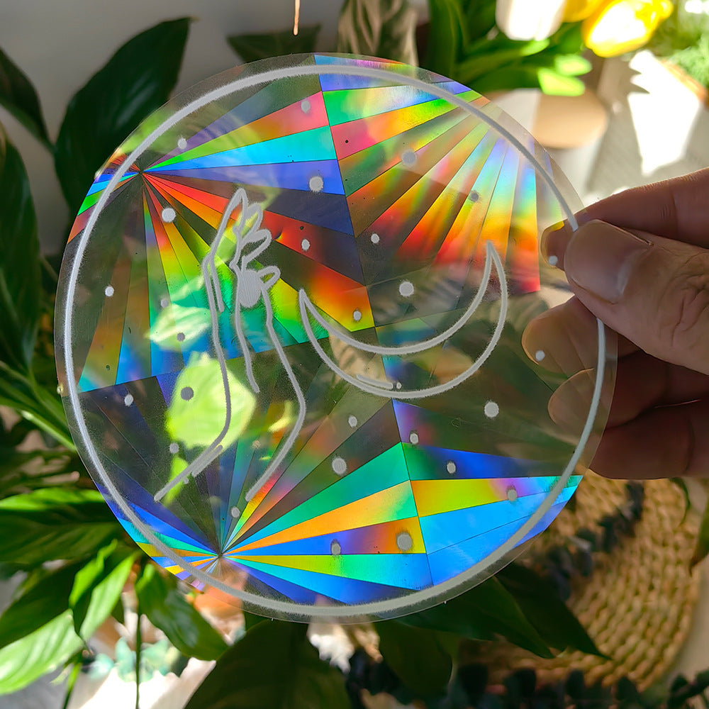 SC001-048 Colorful Suncatcher Rainbow Prism Window Film