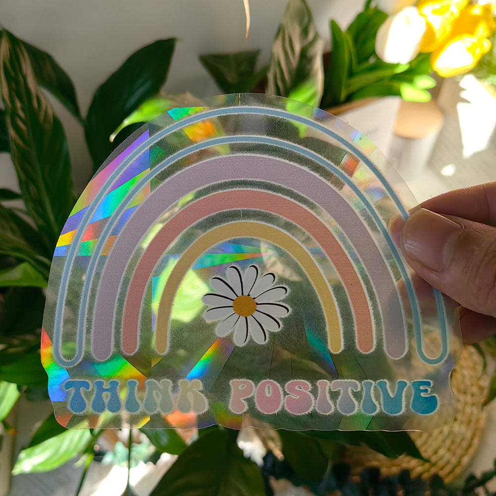 SC001-048 Colorful Suncatcher Rainbow Prism Window Film