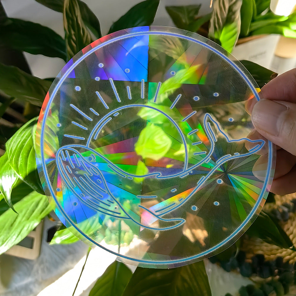 SC001-048 Colorful Suncatcher Rainbow Prism Window Film