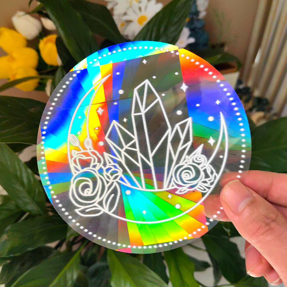 SC001-048 Colorful Suncatcher Rainbow Prism Window Film
