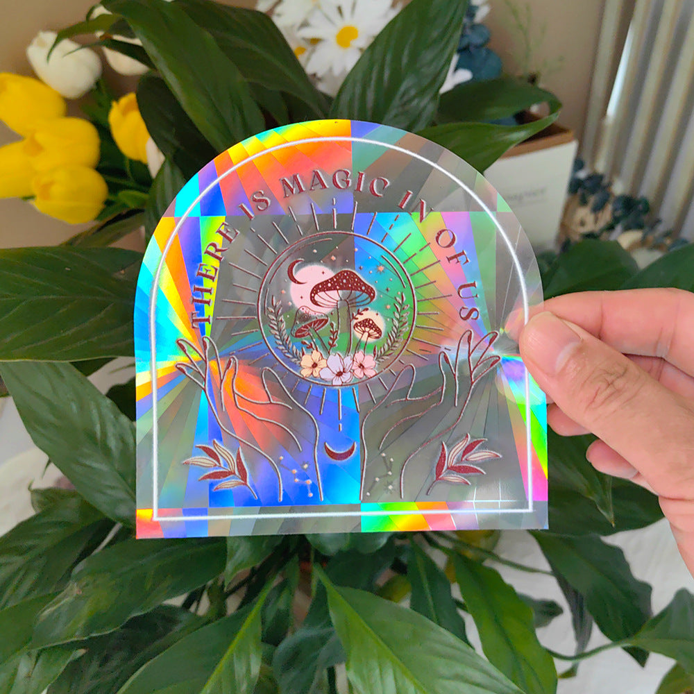 SC001-048 Colorful Suncatcher Rainbow Prism Window Film