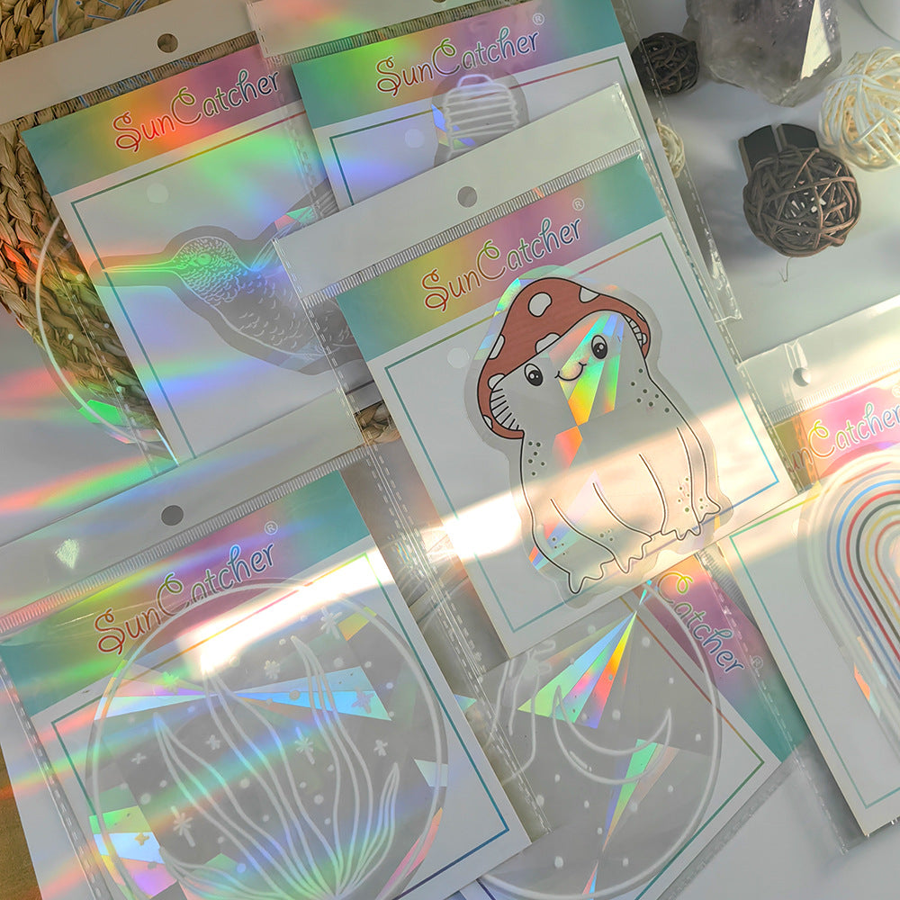SC001-048 Colorful Suncatcher Rainbow Prism Window Film