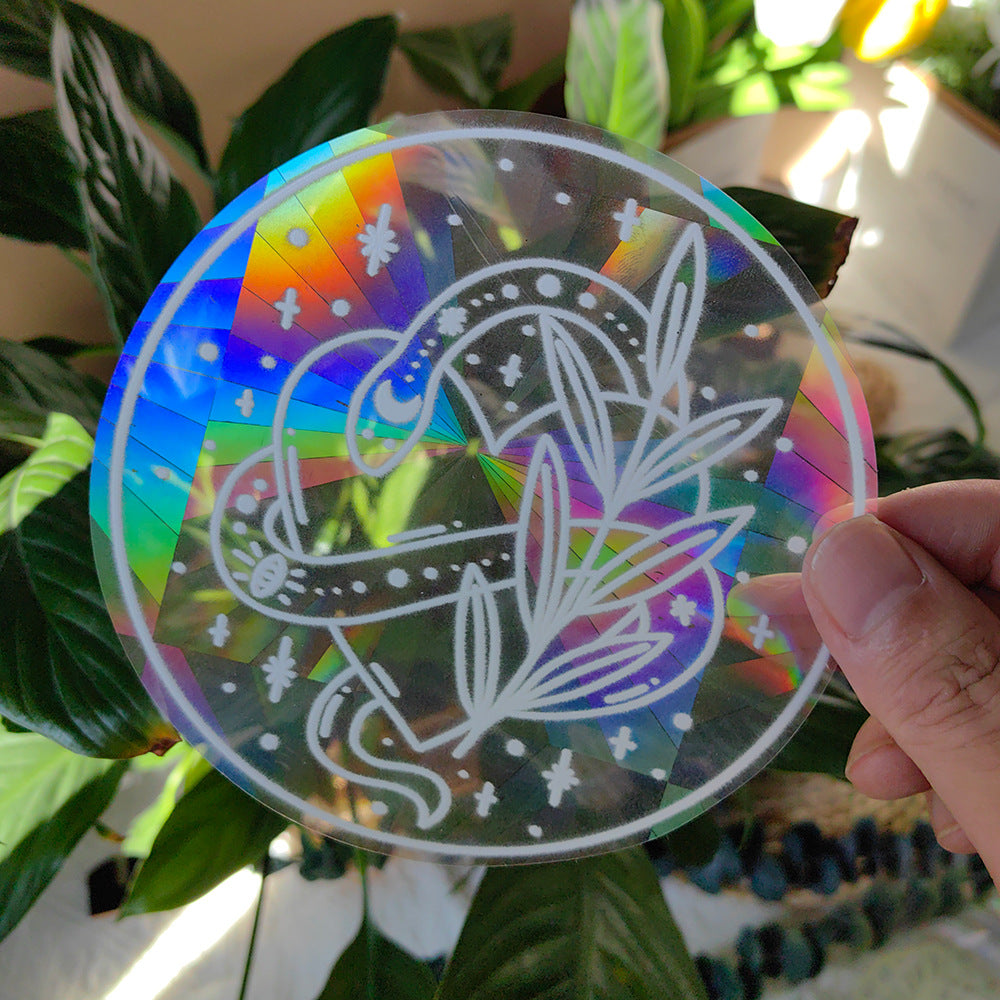 SC001-048 Colorful Suncatcher Rainbow Prism Window Film