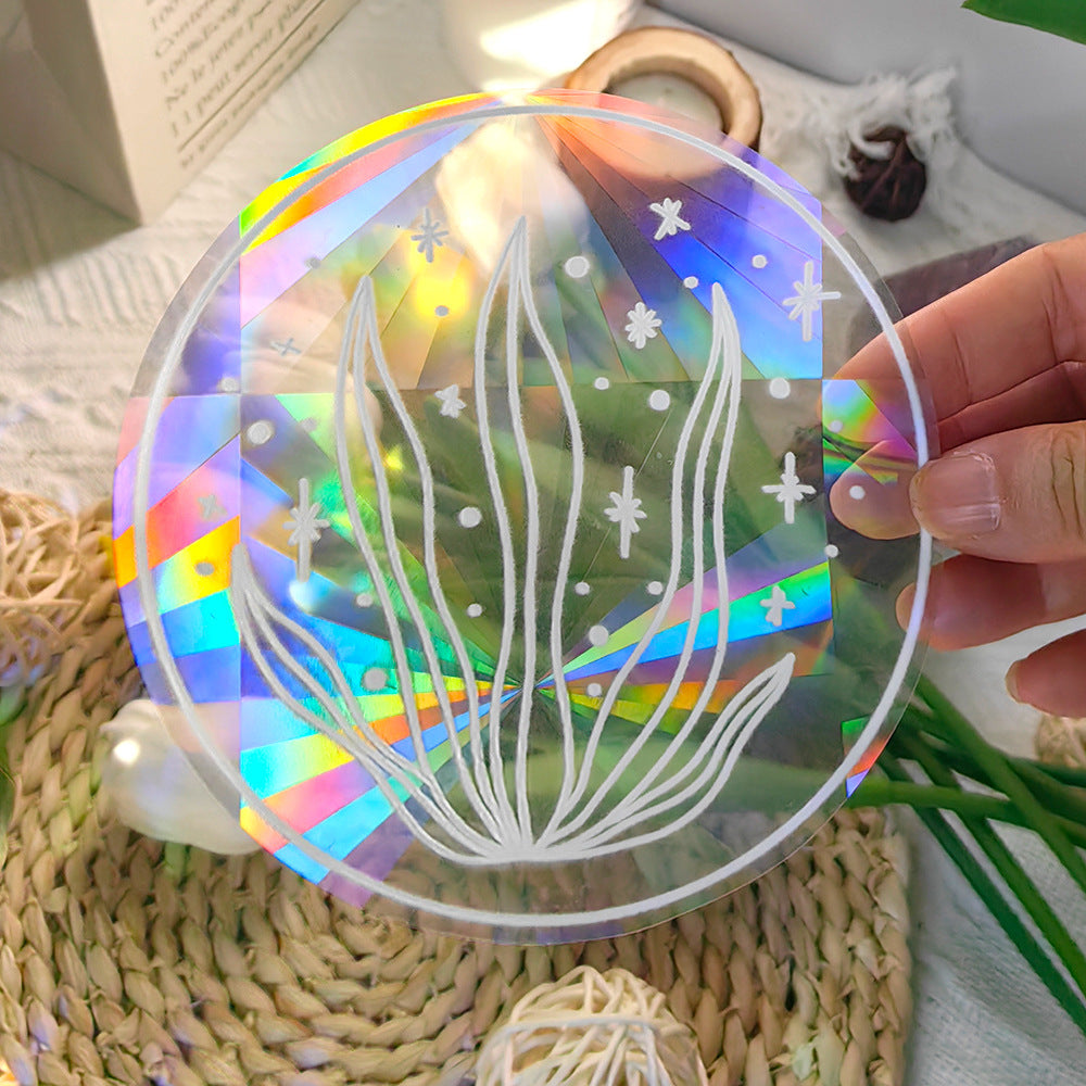 SC001-048 Colorful Suncatcher Rainbow Prism Window Film