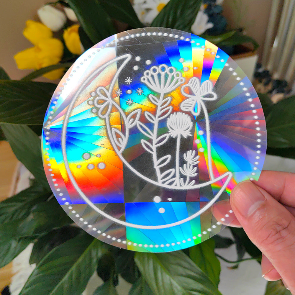 SC001-048 Colorful Suncatcher Rainbow Prism Window Film