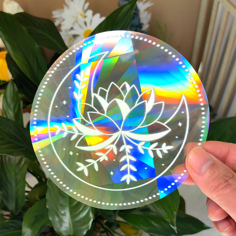 SC001-048 Colorful Suncatcher Rainbow Prism Window Film