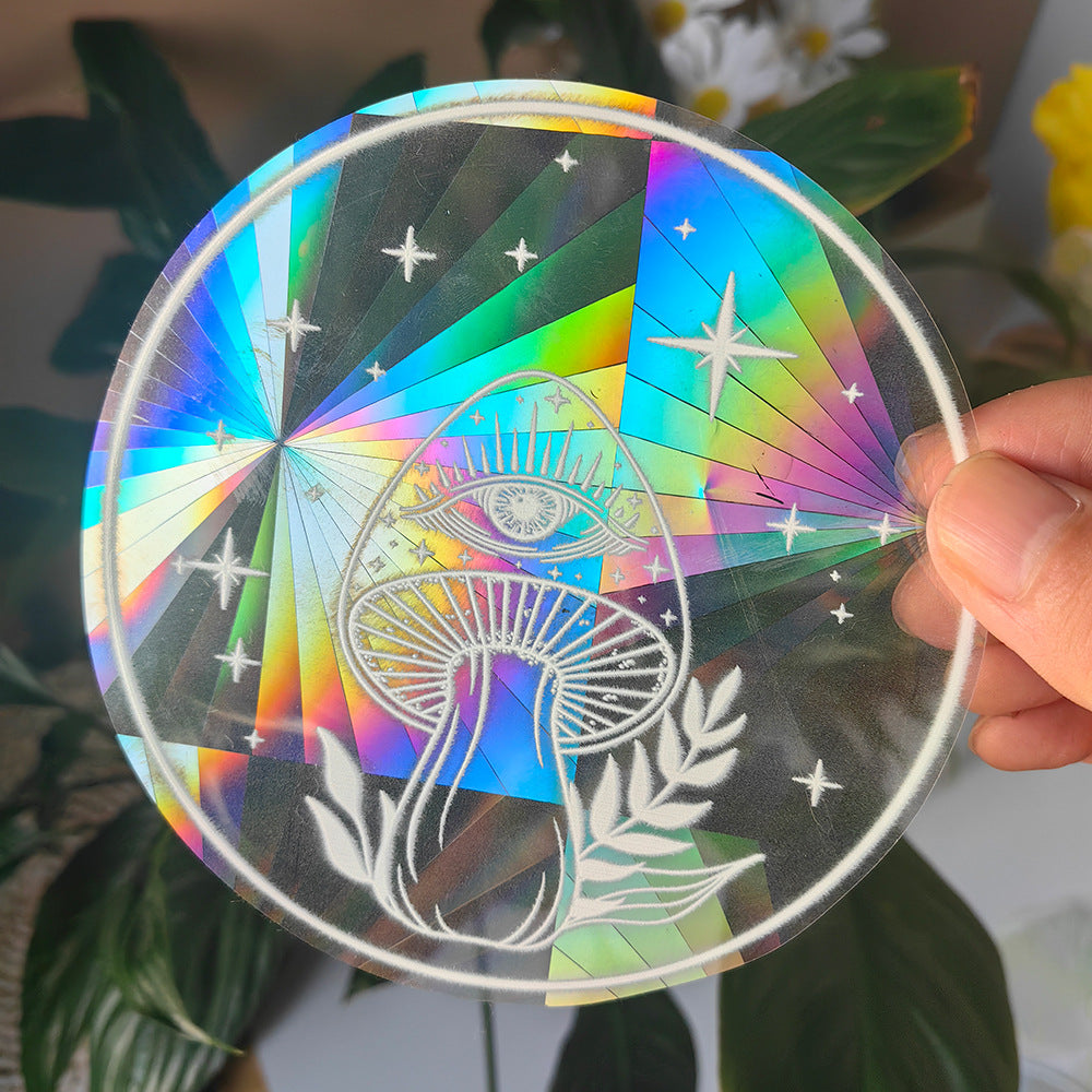 SC001-048 Colorful Suncatcher Rainbow Prism Window Film