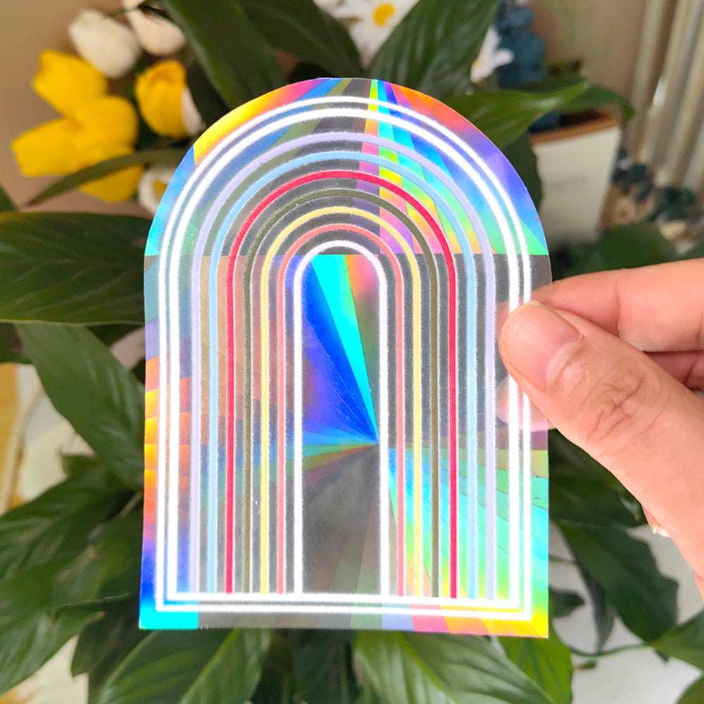 SC001-048 Colorful Suncatcher Rainbow Prism Window Film