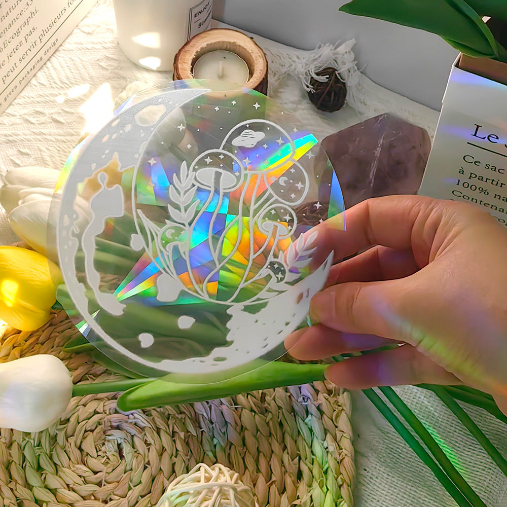 SC001-048 Colorful Suncatcher Rainbow Prism Window Film