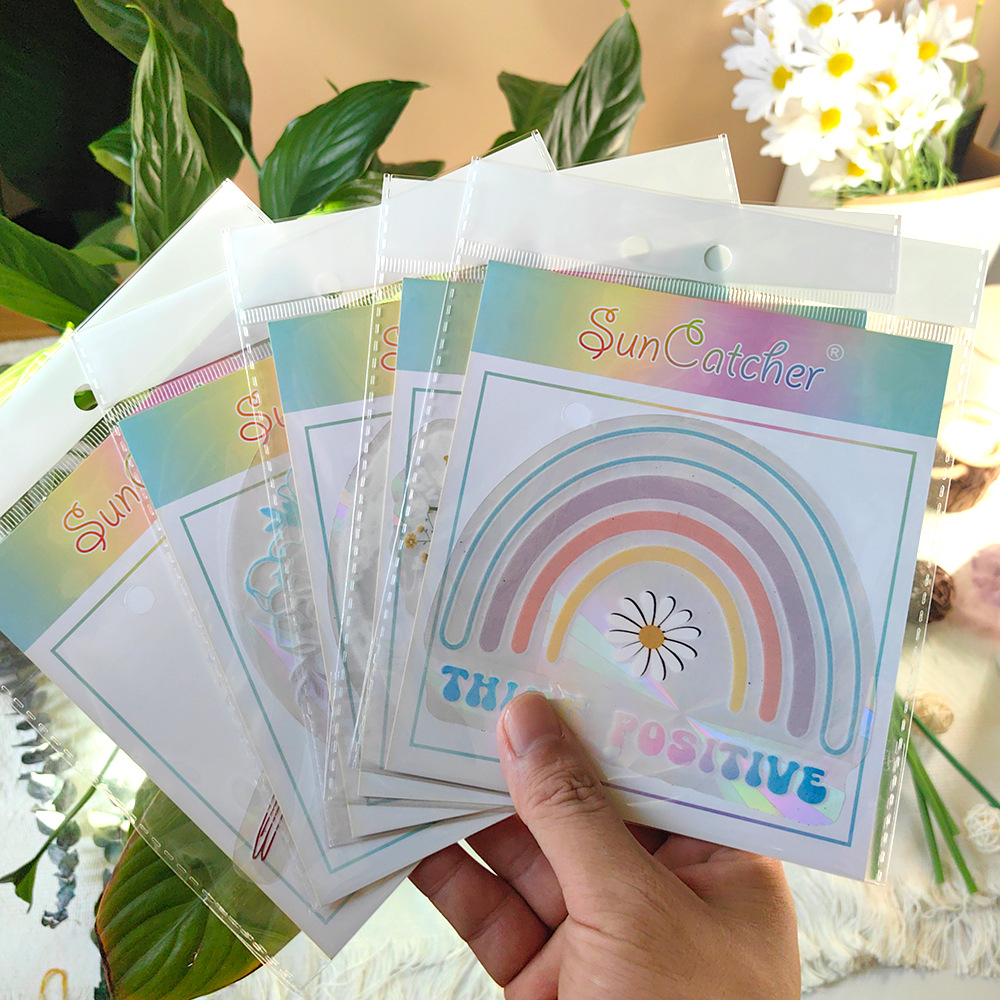 SC001-048 Colorful Suncatcher Rainbow Prism Window Film