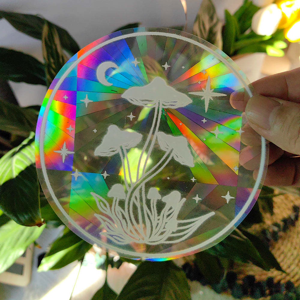 SC001-048 Colorful Suncatcher Rainbow Prism Window Film