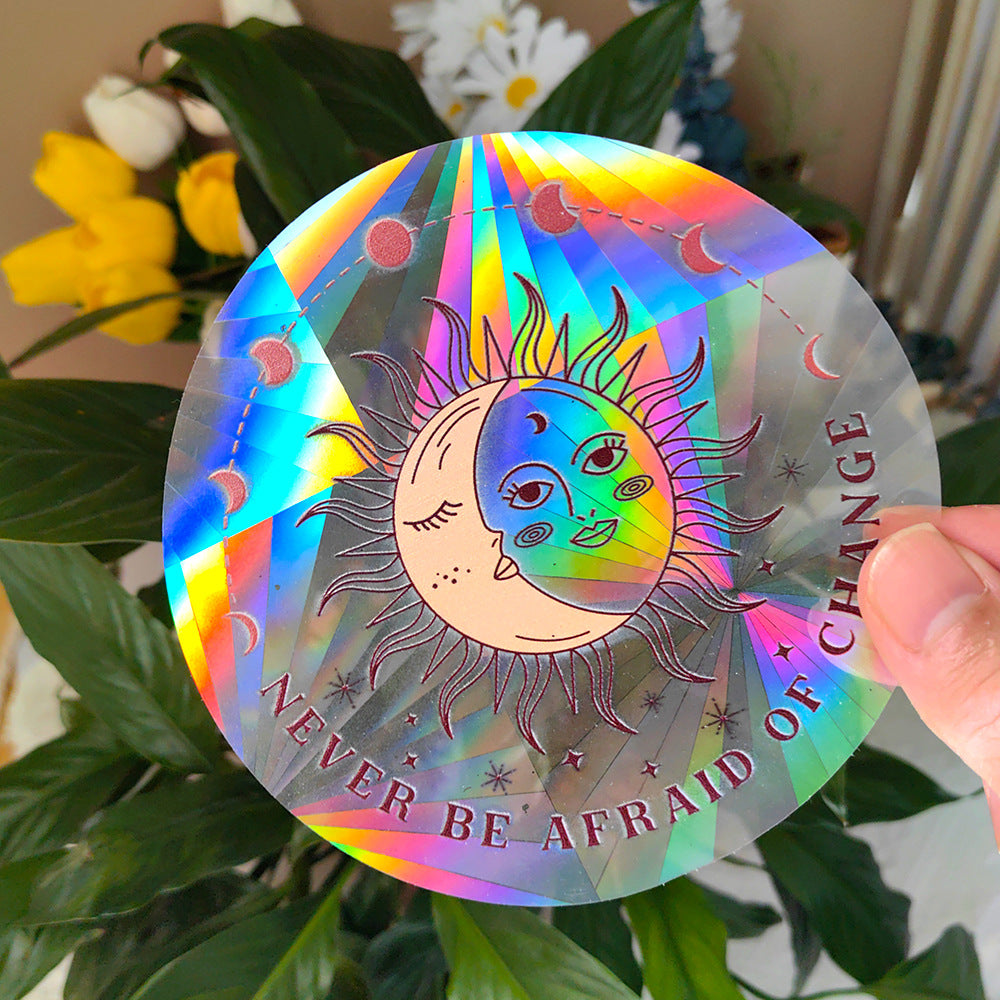 SC001-048 Colorful Suncatcher Rainbow Prism Window Film