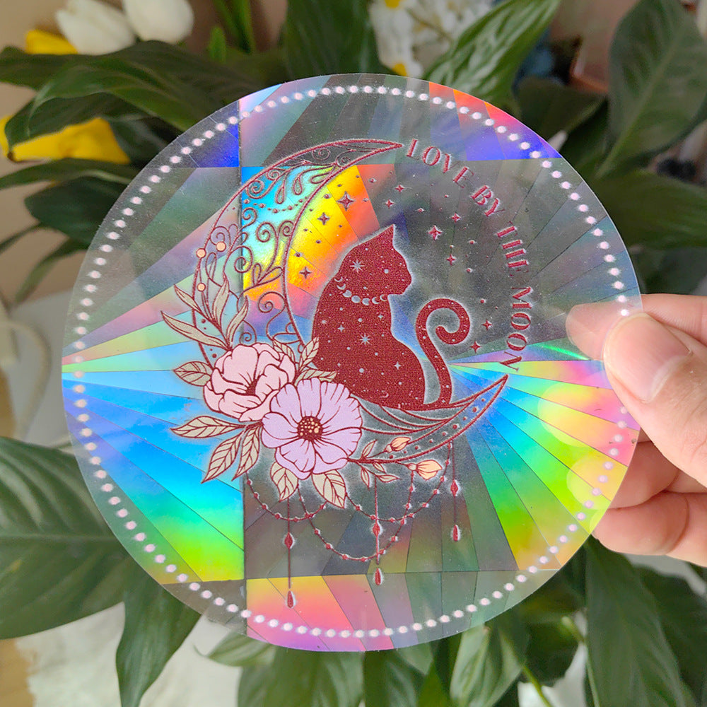 SC001-048 Colorful Suncatcher Rainbow Prism Window Film
