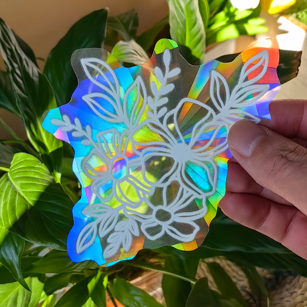 SC001-048 Colorful Suncatcher Rainbow Prism Window Film