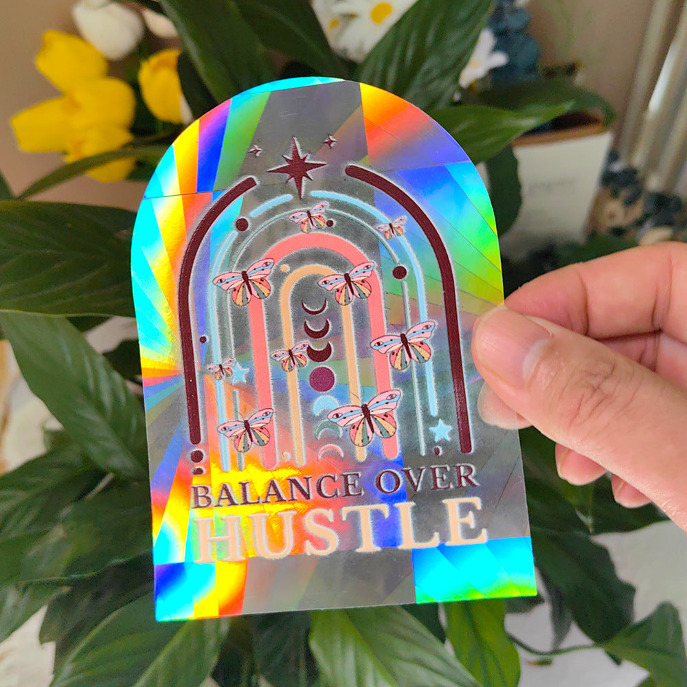 SC001-048 Colorful Suncatcher Rainbow Prism Window Film